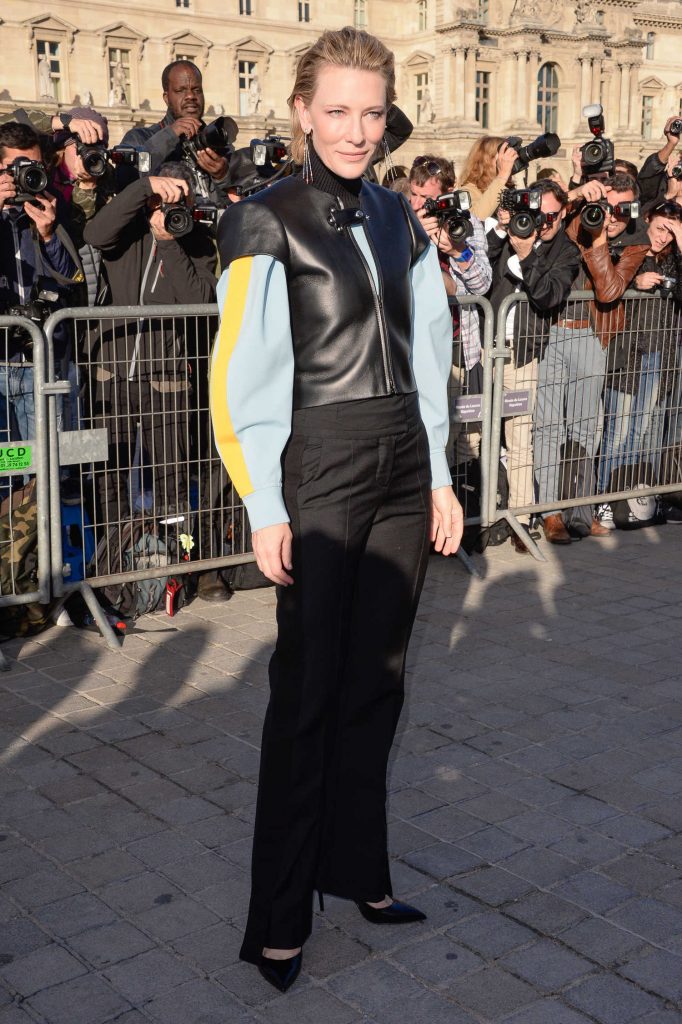 Cate Blanchett at the Louis Vuitton Show During Paris Fashion Week-2