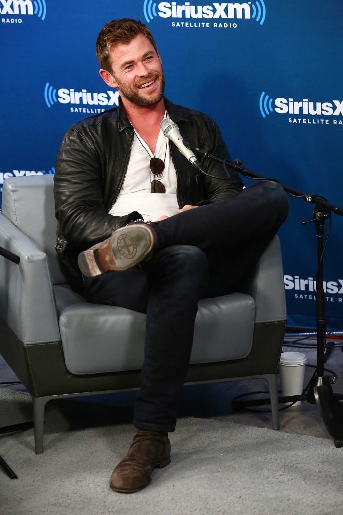 Chris Hemsworth at SiriusXM EW Spotlight in New York City-3