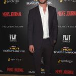 Chris Hemsworth at the Thor: Ragnarok Screening in New York City