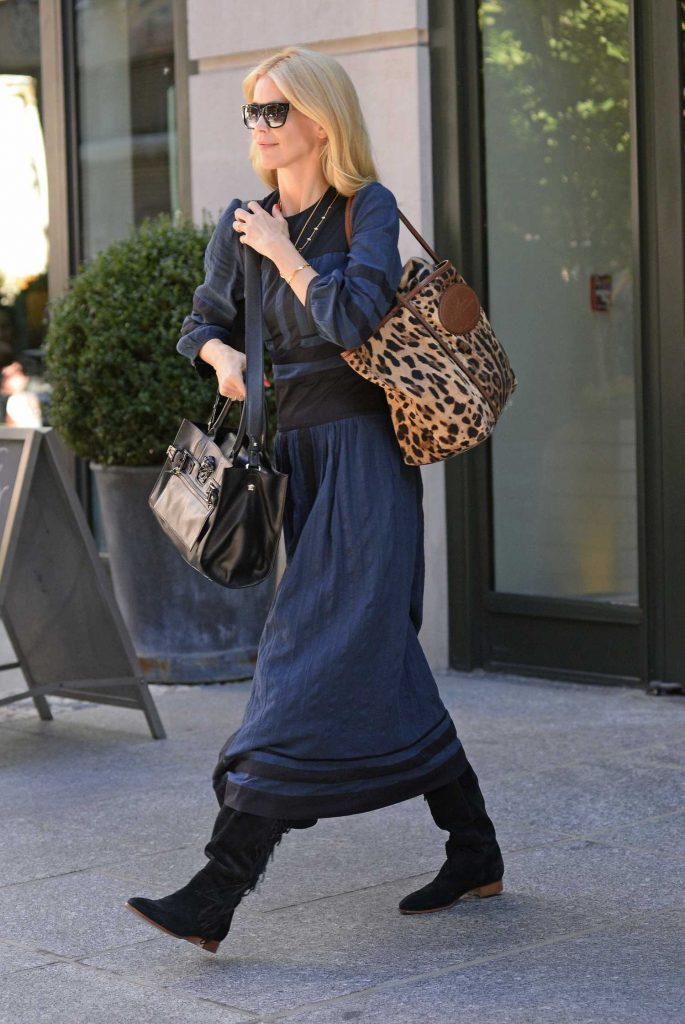 Claudia Schiffer Leaves the Crosby Hotel in New York City-3