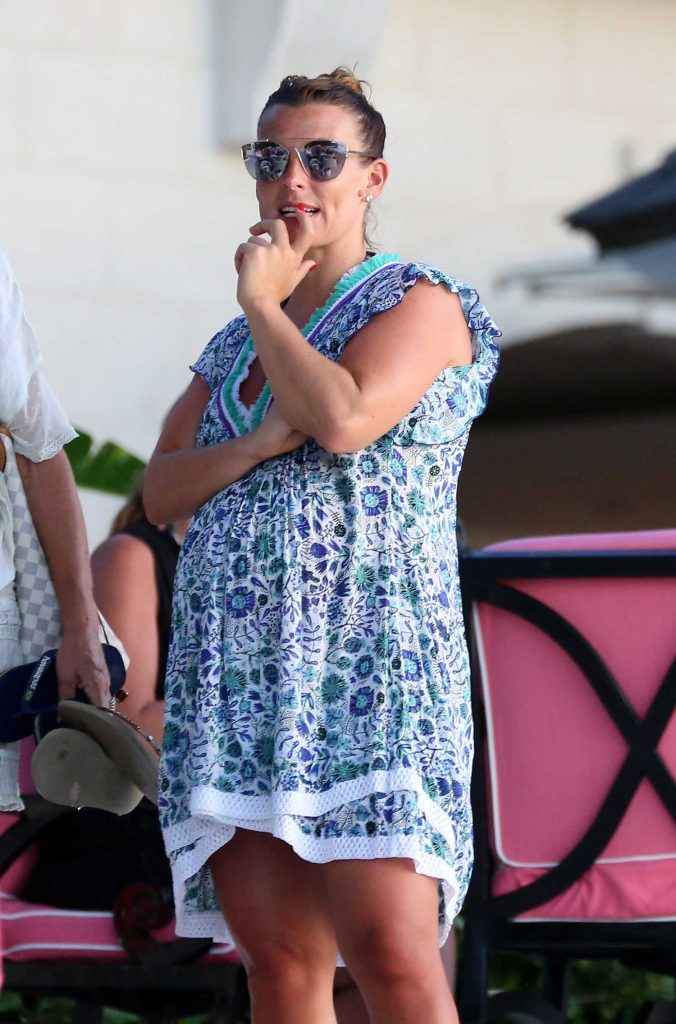 Coleen Rooney Was Seen on Holiday in Barbados-1