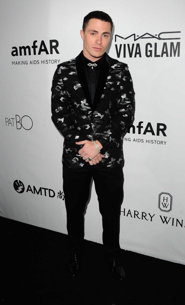 Colton Haynes at the 2017 amfAR Gala Los Angeles in Beverly Hills-1