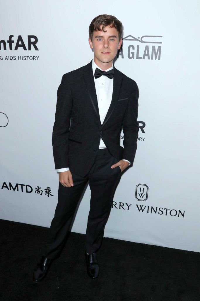 Connor Franta at the 2017 amfAR Gala Los Angeles in Beverly Hills-1