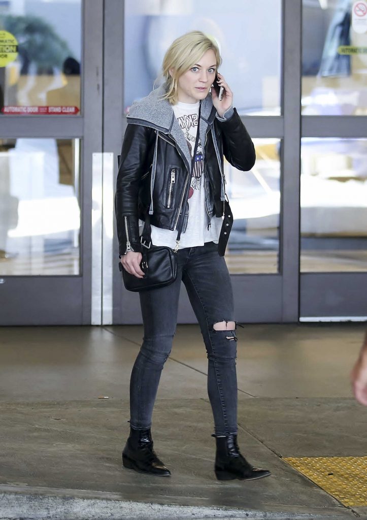 Emily Kinney Was Spotted at LAX Airport in LA-1