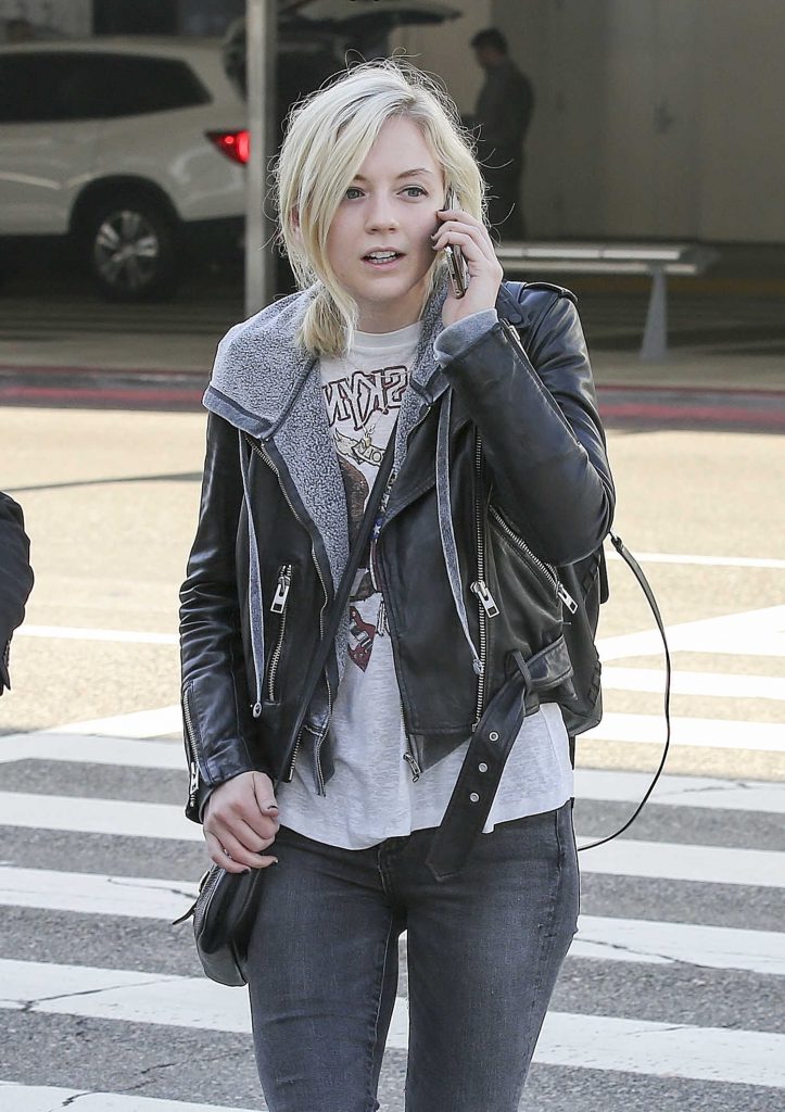 Emily Kinney Was Spotted at LAX Airport in LA-3