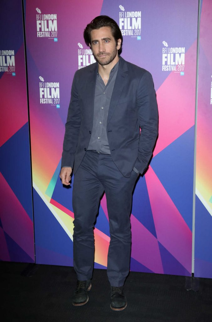 Jake Gyllenhaal at Stronger Photocall During 61st BFI London Film Festival-1