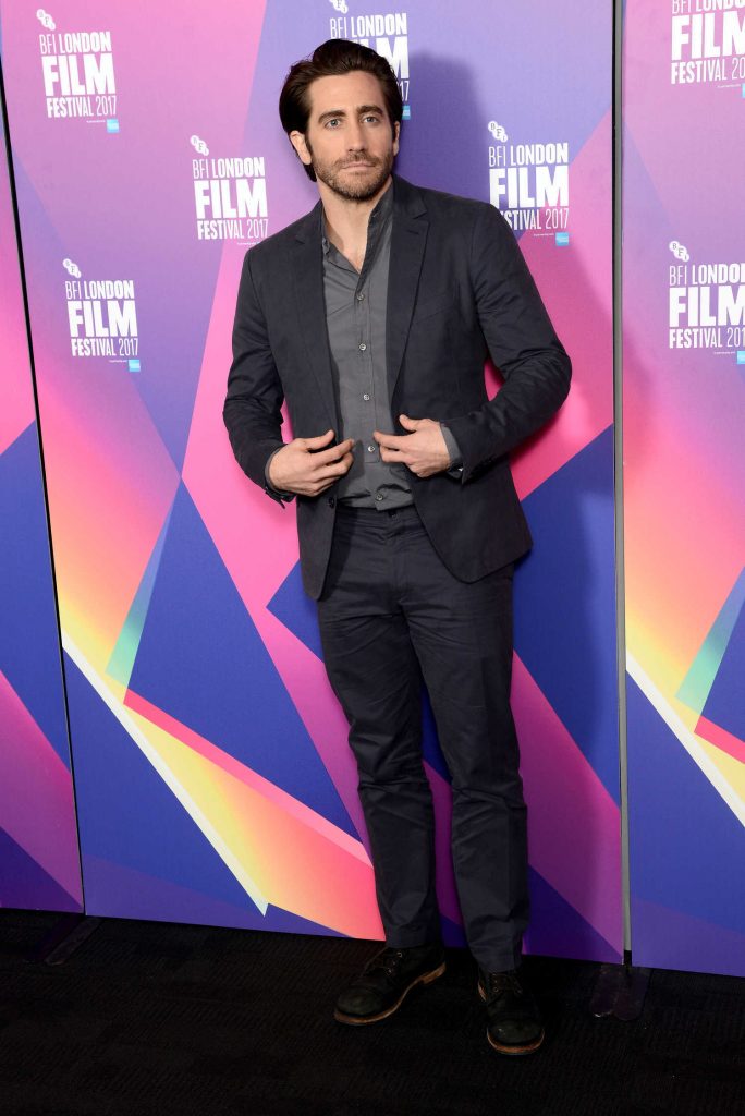 Jake Gyllenhaal at Stronger Photocall During 61st BFI London Film Festival-2