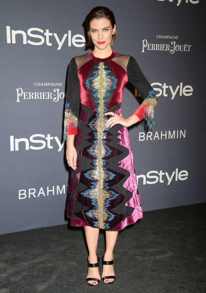 Lauren Cohan at the 3rd Annual InStyle Awards in Los Angeles-4