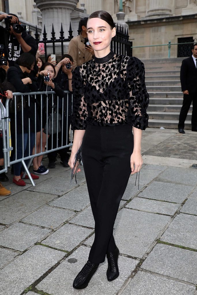 Rooney Mara at the Givenchy Show in Paris-3