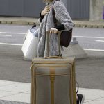 Rose Leslie Arrives at Heathrow Airport in London
