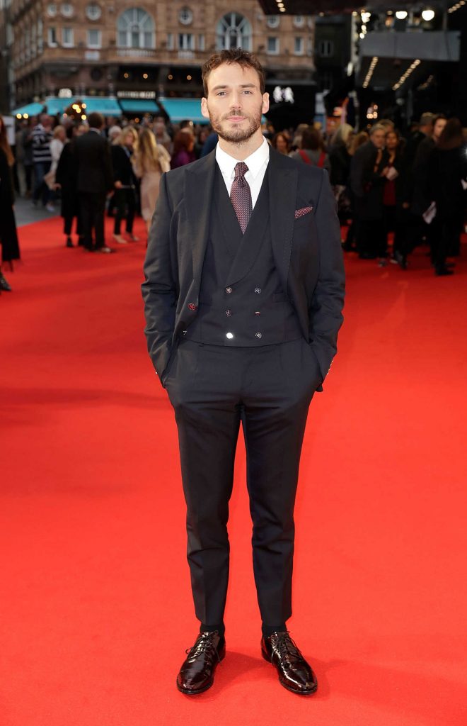 Sam Claflin at the Journey's End Premiere During the 61st BFI London Film Festival-2