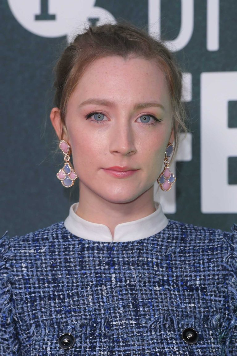 Saoirse Ronan at On Chesil Beach Premiere During BFI London Film