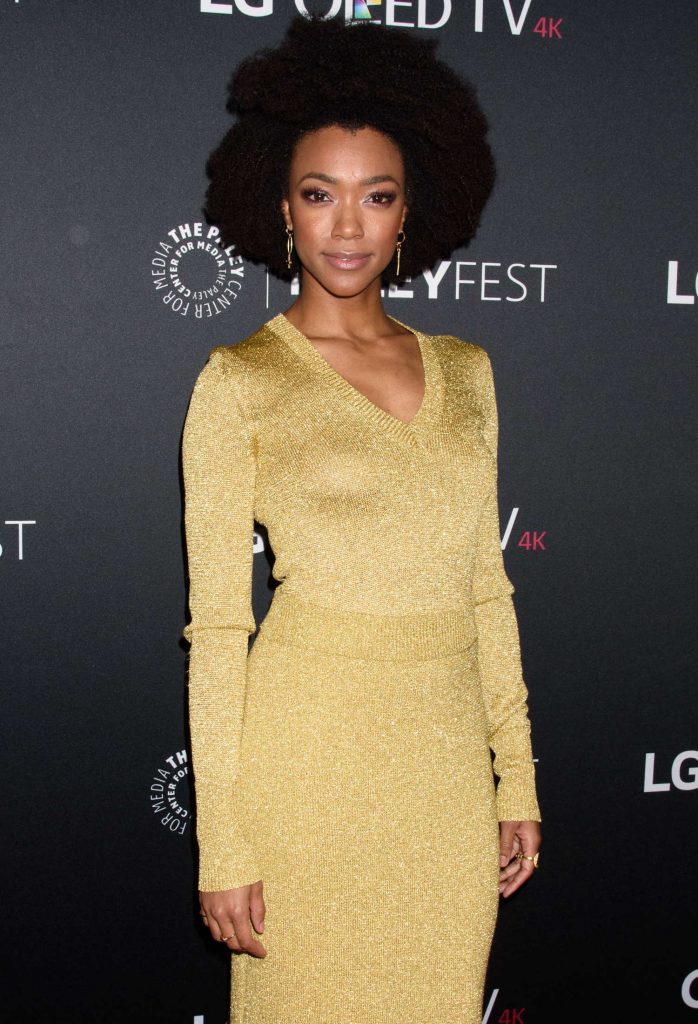 Sonequa Martin-Green at the Star Trek: Discovery Photocall During PaleyFest in New York City-4
