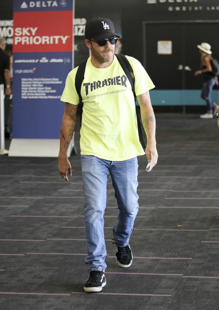 Stephen Dorff Was Seen at LAX Airport in Los Angeles-2