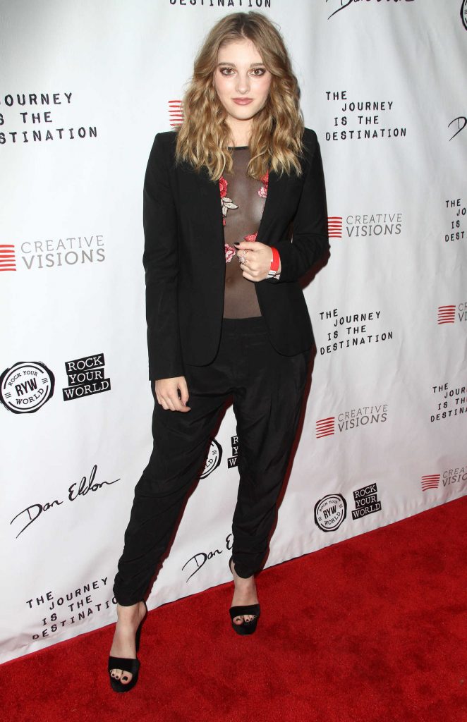 Willow Shields at The Journey is The Destination in Santa Monica-1