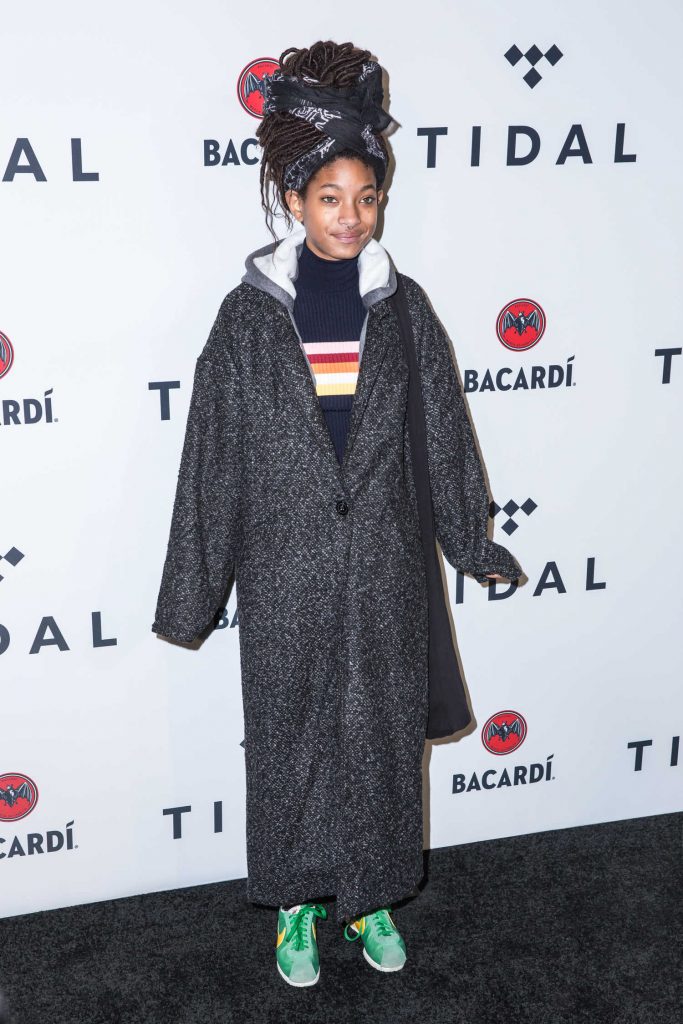 Willow Smith at TIDAL X Brooklyn Launch Event at the Barclays Center in New York-1