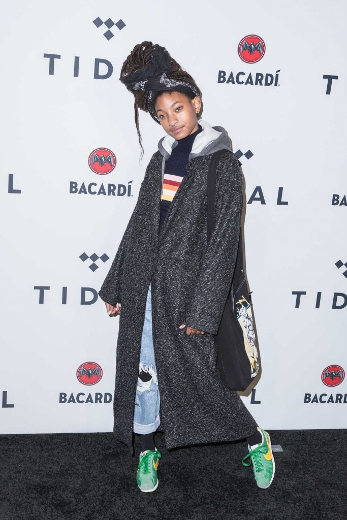 Willow Smith at TIDAL X Brooklyn Launch Event at the Barclays Center in New York-2
