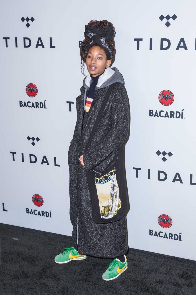 Willow Smith at TIDAL X Brooklyn Launch Event at the Barclays Center in New York-3