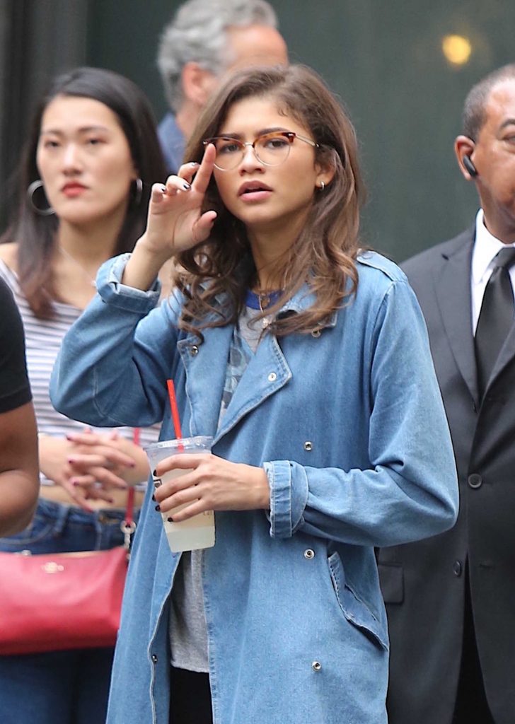 Zendaya Goes Shopping With a Friend in Soho, NYC-3