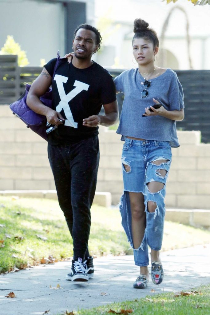 Zendaya Was Seen With Her Brother in Los Angeles-1