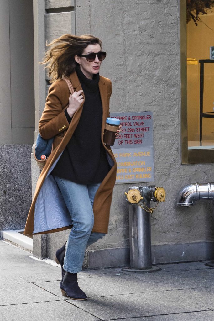 Anne Hathaway Was Seen Out in New York City-2