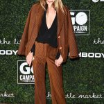 Camille Rowe at the GO Campaign Gala in Los Angeles