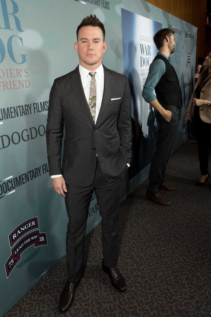 Channing Tatum at the War Dog: A Soldier's Best Friend Premiere in Los Angeles-2