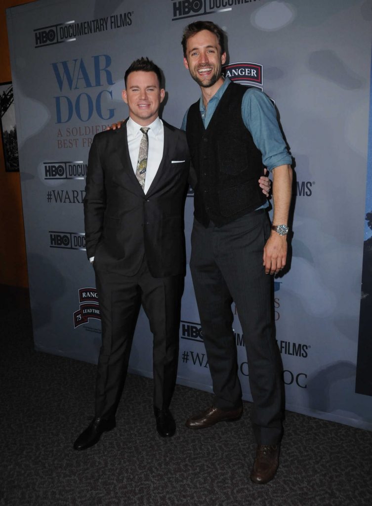 Channing Tatum at the War Dog: A Soldier's Best Friend Premiere in Los Angeles-3