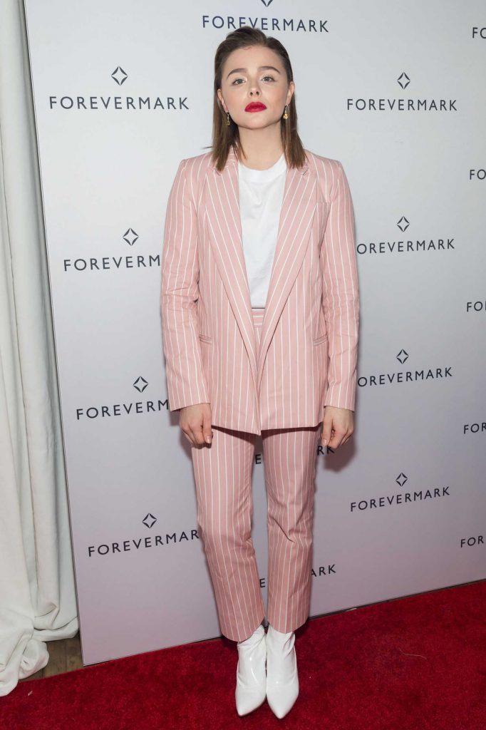 Chloe Moretz at the Forevermark Tribute Event in NYC-1