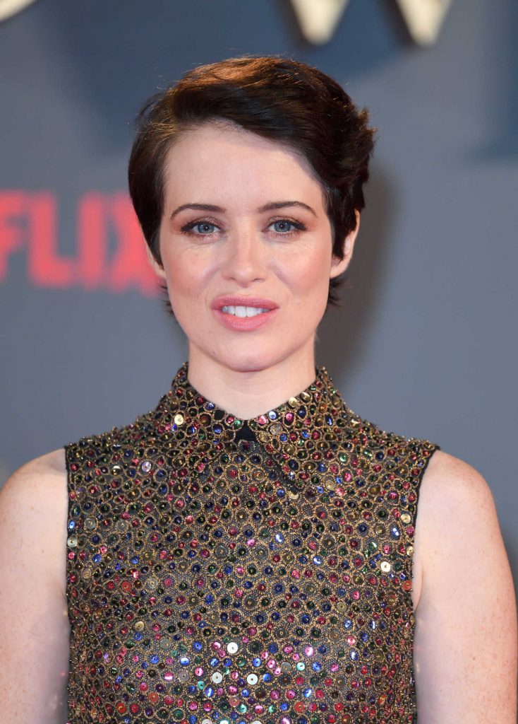 Claire Foy at The Crown Season 2 Premiere in London-5