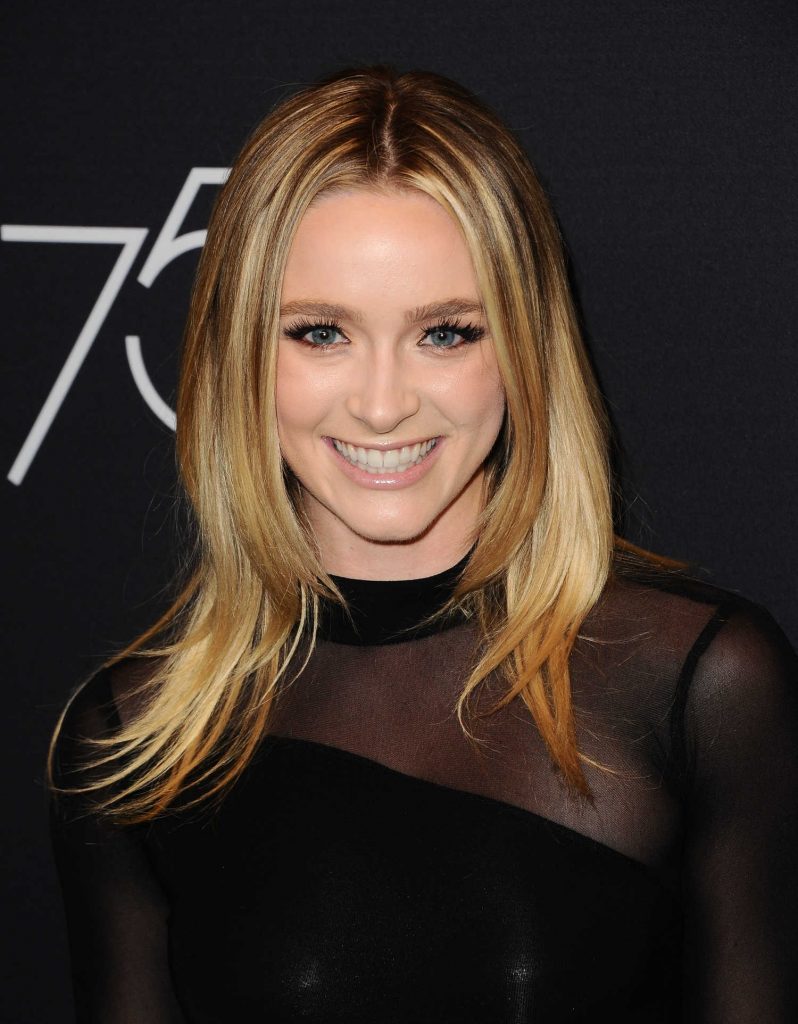 Greer Grammer at the HFPA and InStyle Celebrate the 75th Anniversary of The Golden Globe Awards at Catch LA-3