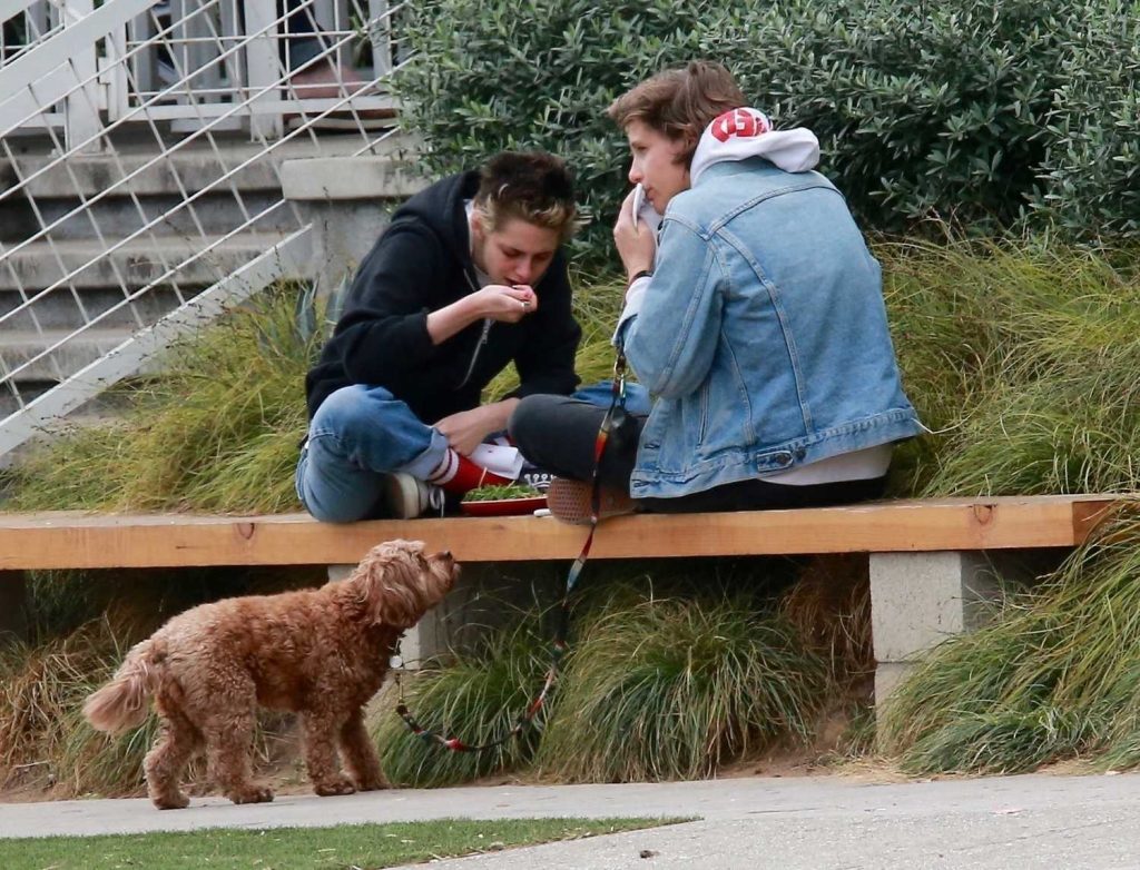 Kristen Stewart Was Seen at a Dog Park in Los Feliz-2