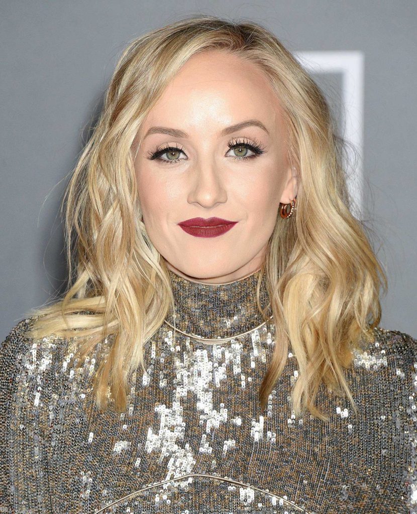 Nastia Liukin at the Justice League World Premiere at The Dolby Theatre in Los Angeles-5