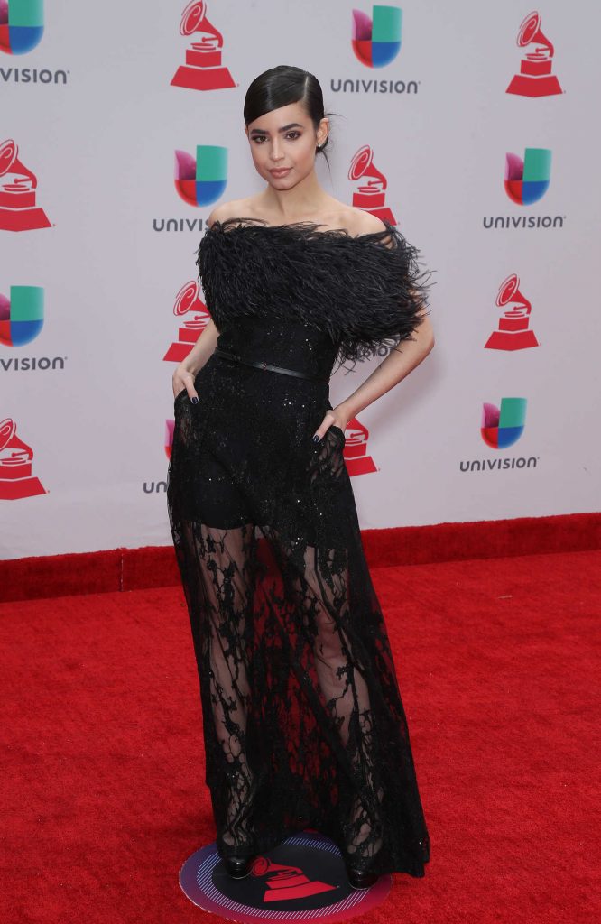 Sofia Carson at the 18th Annual Latin Grammy Awards in Las Vegas-2