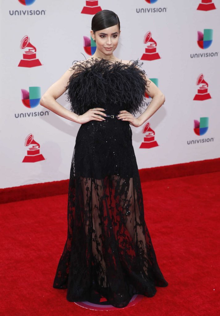 Sofia Carson at the 18th Annual Latin Grammy Awards in Las Vegas-3