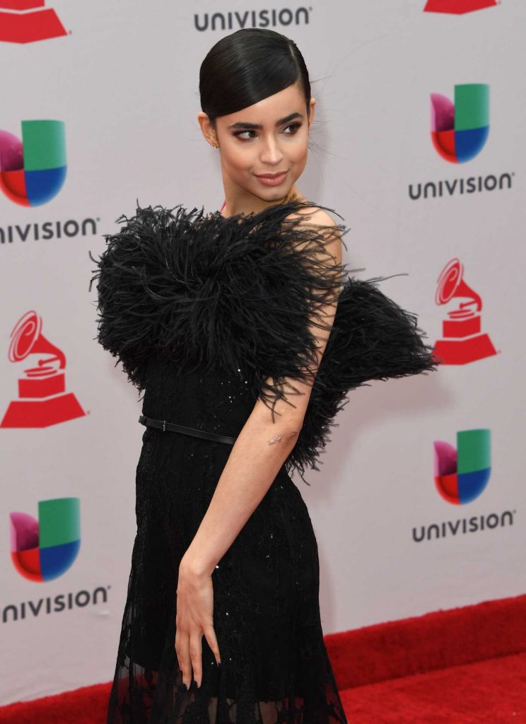 Sofia Carson at the 18th Annual Latin Grammy Awards in Las Vegas-5