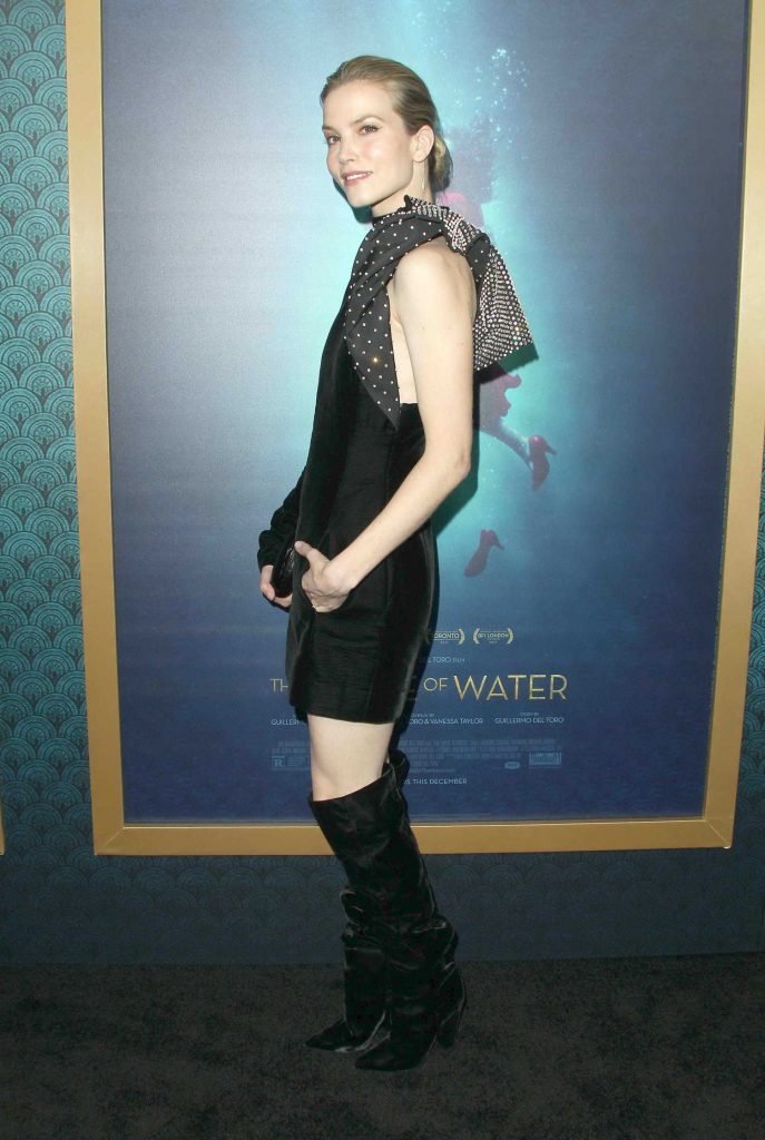 Sylvia Hoeks at The Shape of Water Premiere in Los Angeles-2