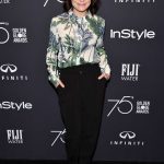 Tatiana Maslany at the HFPA and InStyle Celebrate the 75th Anniversary of The Golden Globe Awards at Catch LA