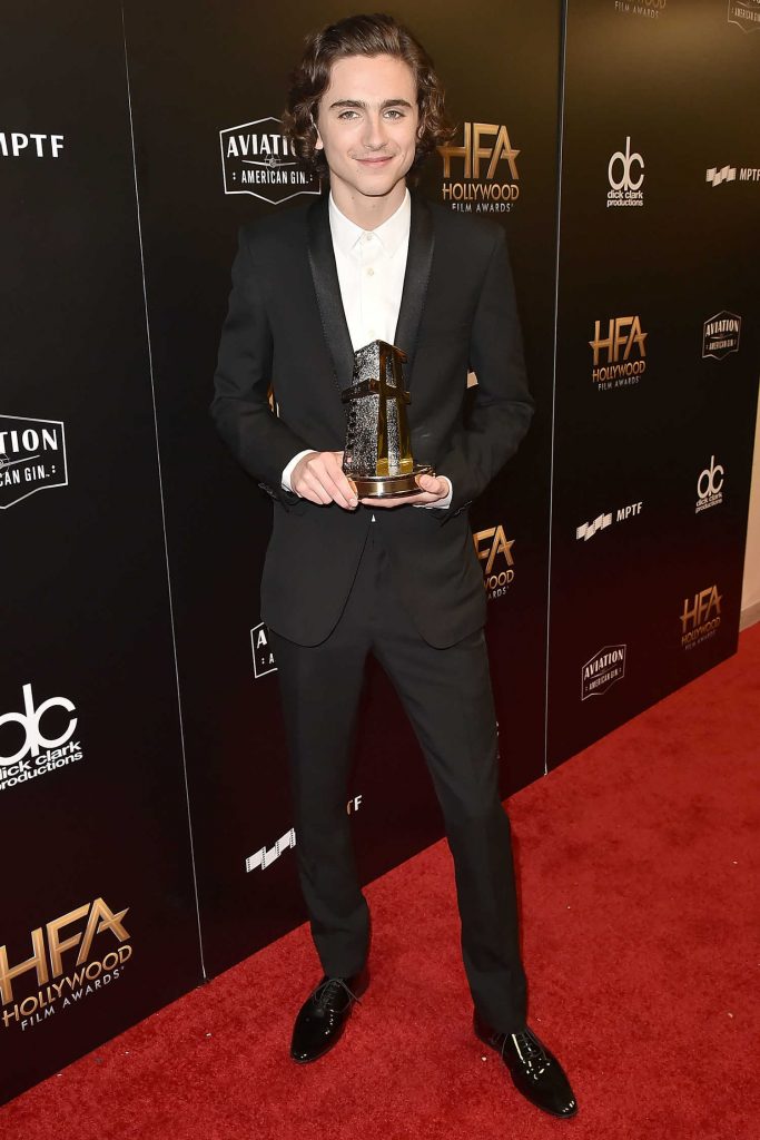 Timothee Chalamet at the 21st Annual Hollywood Film Awards in Los Angeles-2