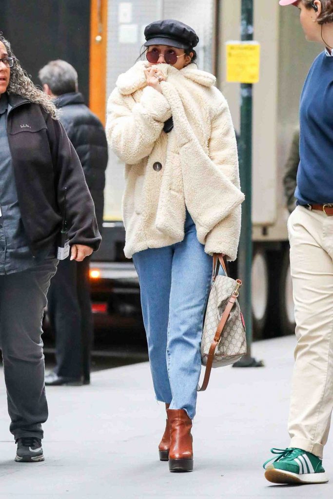 Vanessa Hudgens Braves the Cold Weather in NYC-2