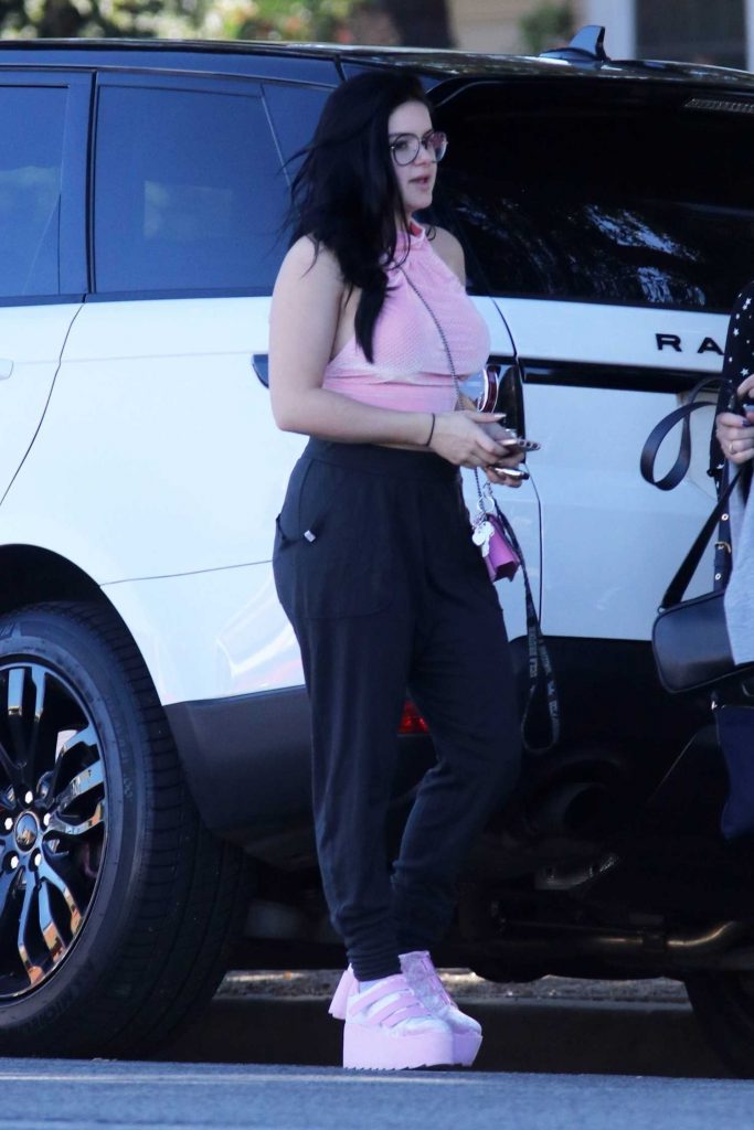Ariel Winter Heads to Lunch with Her Family in LA-1