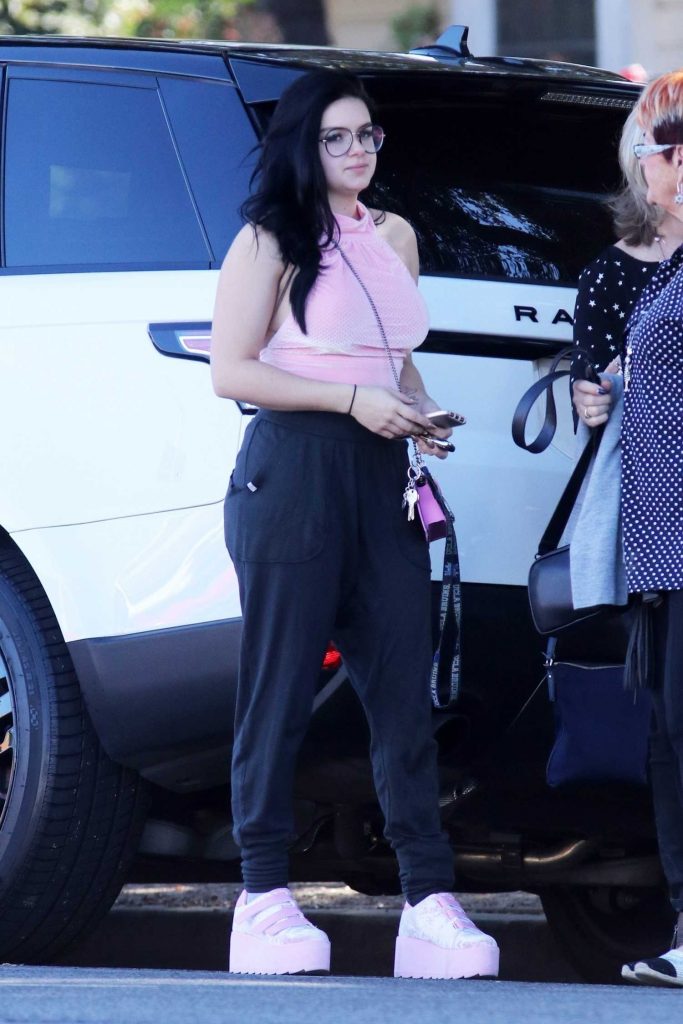 Ariel Winter Heads to Lunch with Her Family in LA-2