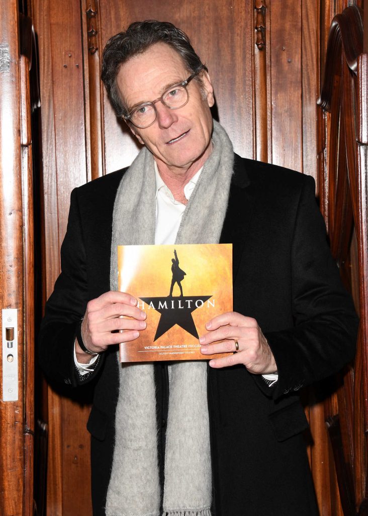 Bryan Cranston at the Hamilton Opening Night at Victoria Palace Theatre in London-4