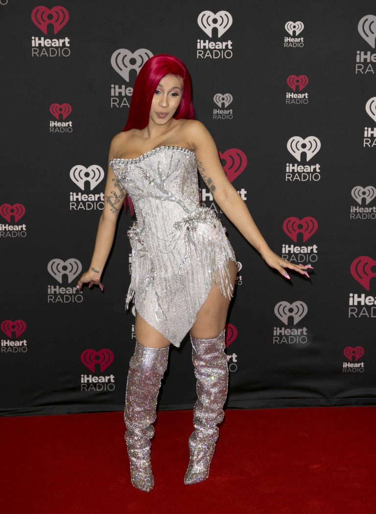 Cardi B at iHeart Jingle Ball North Red Carpet in Toronto - Celeb Donut