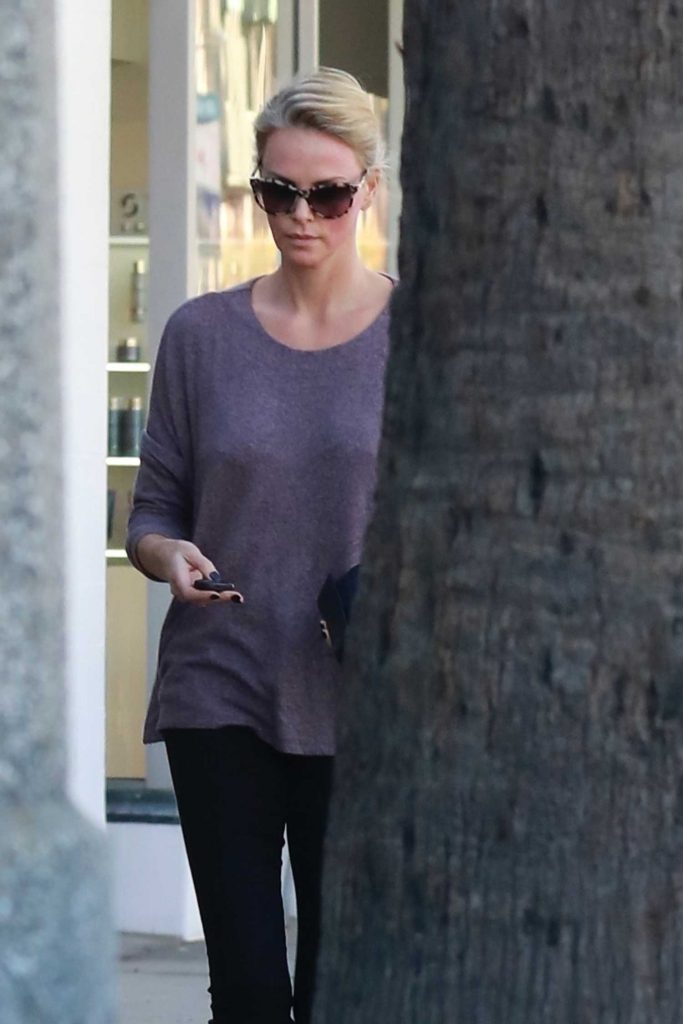 Charlize Theron Leaves the Spa in LA-1