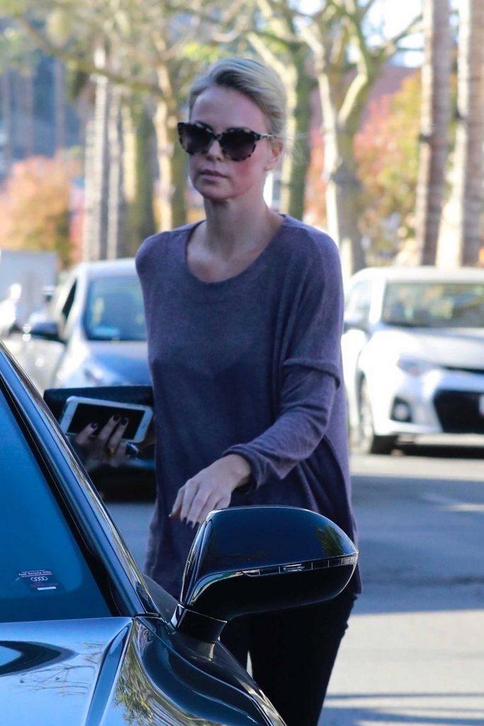 Charlize Theron Leaves the Spa in LA-2