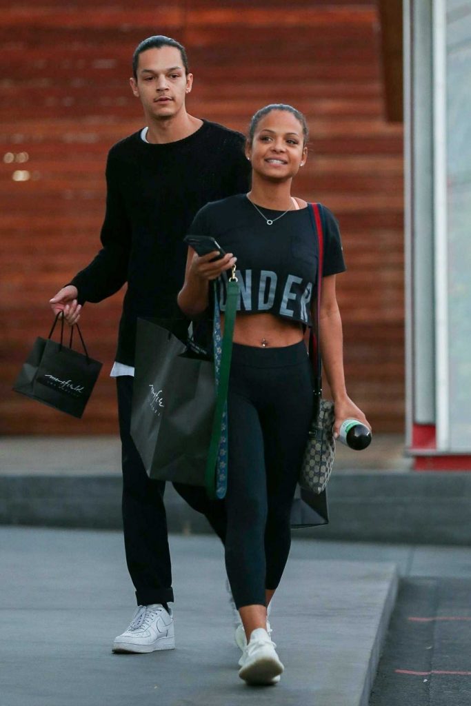 Christina Milian Goes Shopping in West Hollywood-2