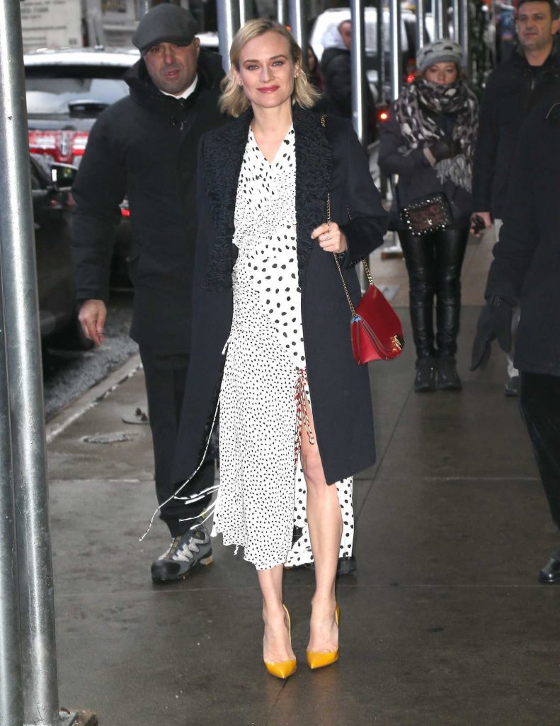 Diane Kruger Arrives at Good Morning America in New York City-2