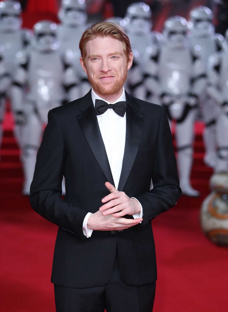 Domhnall Gleeson at the Star Wars: The Last Jedi Premiere in London-3