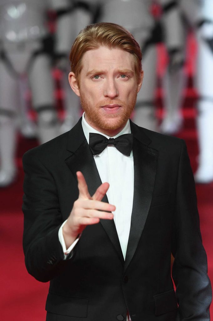 Domhnall Gleeson at the Star Wars: The Last Jedi Premiere in London-4